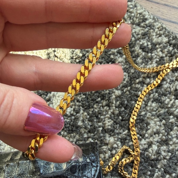 Black Crocodile Mini Jenny Gidding Made in Italy purse - Picture 10 of 12